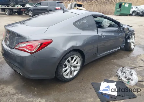 2016 Hyundai Genesis 3.8 Base из США, поврежденный, VIN KMHHT6KJXGU136962